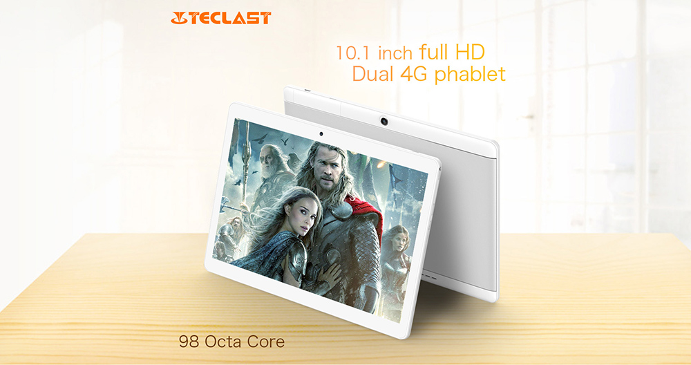 Teclast 98 Octa Core Dual 4G Phablet Android 6.0 10.1 inch MTK6753 1.5GHz 2GB RAM 32GB ROM OTG Cameras