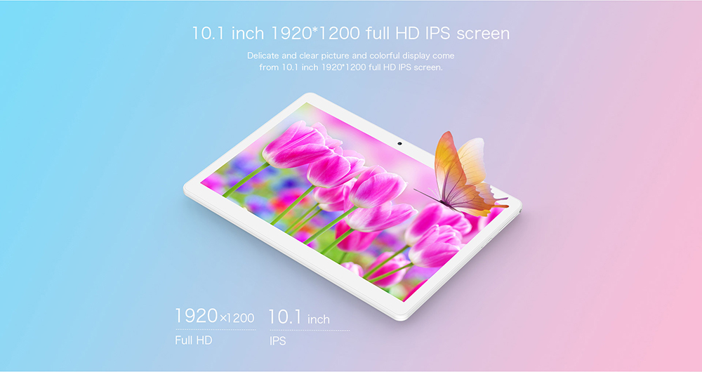Teclast 98 Octa Core Dual 4G Phablet Android 6.0 10.1 inch MTK6753 1.5GHz 2GB RAM 32GB ROM OTG Cameras