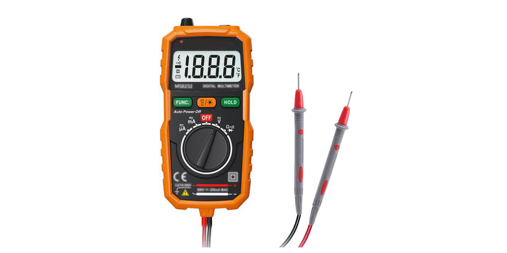 BSIDE T1001 Universal 1000V 10A Digital Multimeter Ultra-sharp Test Lead Kit BSIDE T1001 Universal 1000V 10A Digital Multimeter Ultra-sharp Test Lead Kit