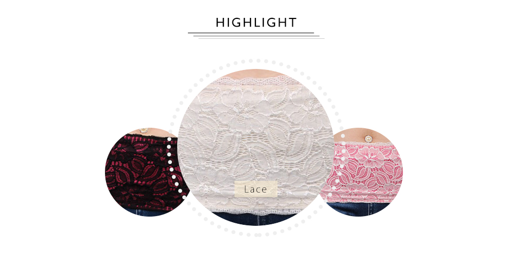 Anti-theft Elastic Women Lace Fanny Pack