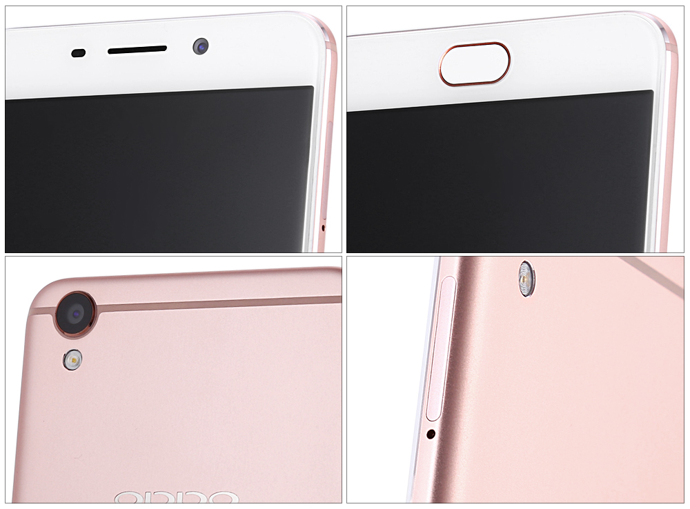 OPPO R9 5.5 inch Android 5.1 4G Phablet MTK6755 Octa Core 2.0GHz 4GB RAM 64GB ROM 13.0MP + 16.0MP Cameras Hall Sensor Fingerprint Touch Sensor