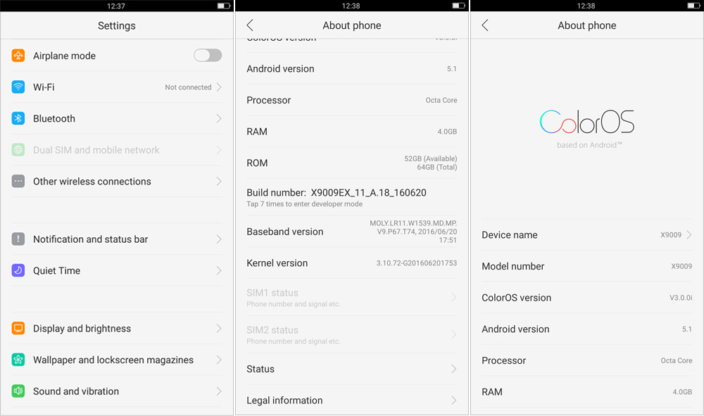 OPPO R9 5.5 inch Android 5.1 4G Phablet MTK6755 Octa Core 2.0GHz 4GB RAM 64GB ROM 13.0MP + 16.0MP Cameras Hall Sensor Fingerprint Touch Sensor