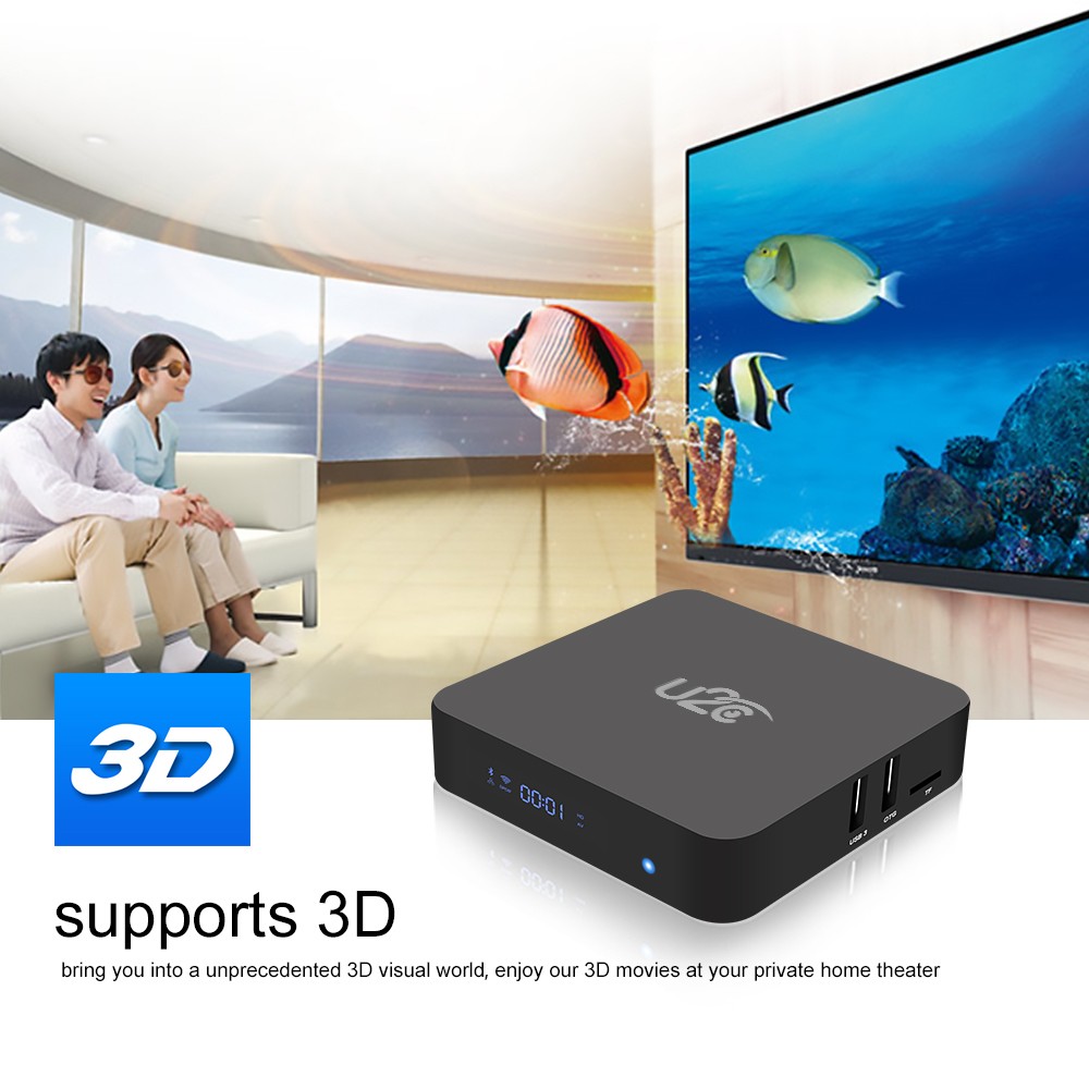 U2C Z - TURBO TV Box Support 2.4 / 5.8GHz WiFi Bluetooth 4.0 Android 7.1 U2C Z - TURBO TV Box Support 2.4 / 5.8GHz WiFi Bluetooth 4.0 Android 7.1