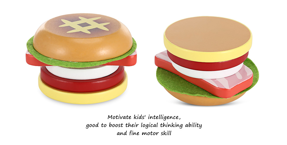 hamburger soft toy
