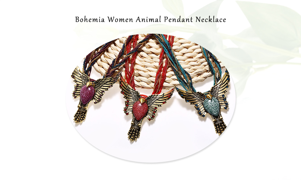 Bohemia Women Animal Pendant Necklace Bohemia Women Animal Pendant Necklace