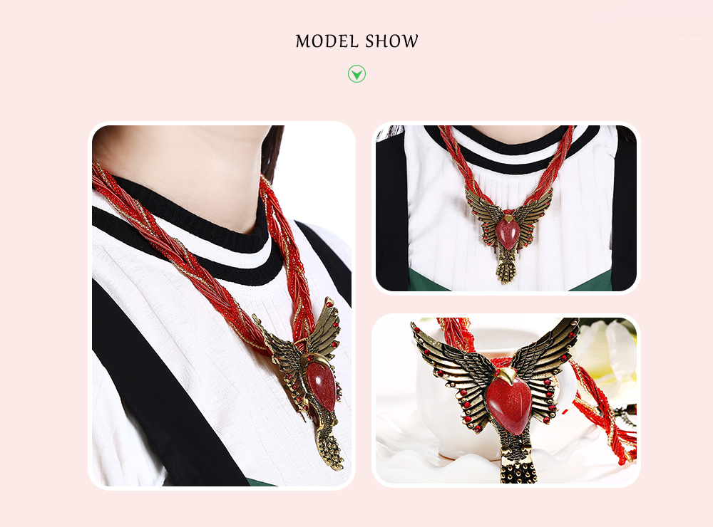 Bohemia Women Animal Pendant Necklace Bohemia Women Animal Pendant Necklace