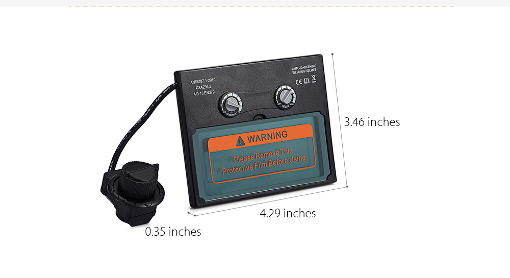 Automatic Photoelectric Welding Protective Lens Liquid Crystal Electrowelding Mask Accessories Automatic Photoelectric Welding Protective Lens Liquid Crystal Electrowelding Mask Accessories