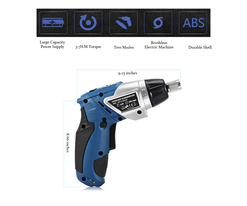 Multifunctional 4.0V Li-ion 180 Degree Rotation Rechargeable Electric Screwdriver Set Multifunctional 4.0V Li-ion 180 Degree Rotation Rechargeable Electric Screwdriver Set