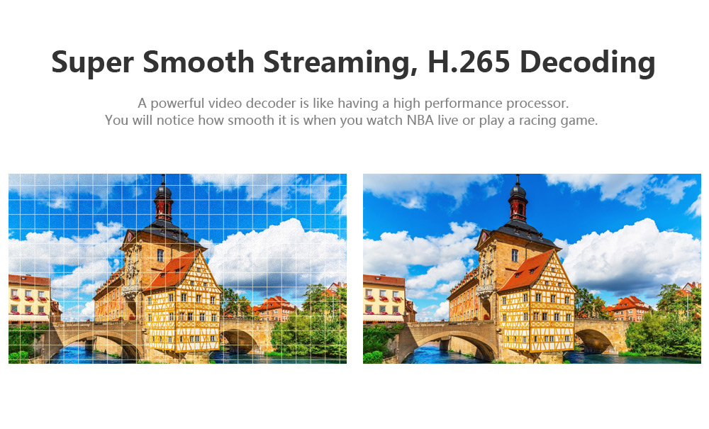 Z69 Android 6.0 TV Box Amlogic S905X Quad Core CPU Streaming Media Player