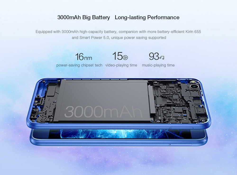 Huawei Honor 8 Lite ( PRA - AL00X ) 4G Smartphone 5.2 inch EMUI 5.0 Kirin 655 Octa Core 2.1GHz 4GB RAM 64GB ROM Fingerprint Sensor WiFi Direct OTG