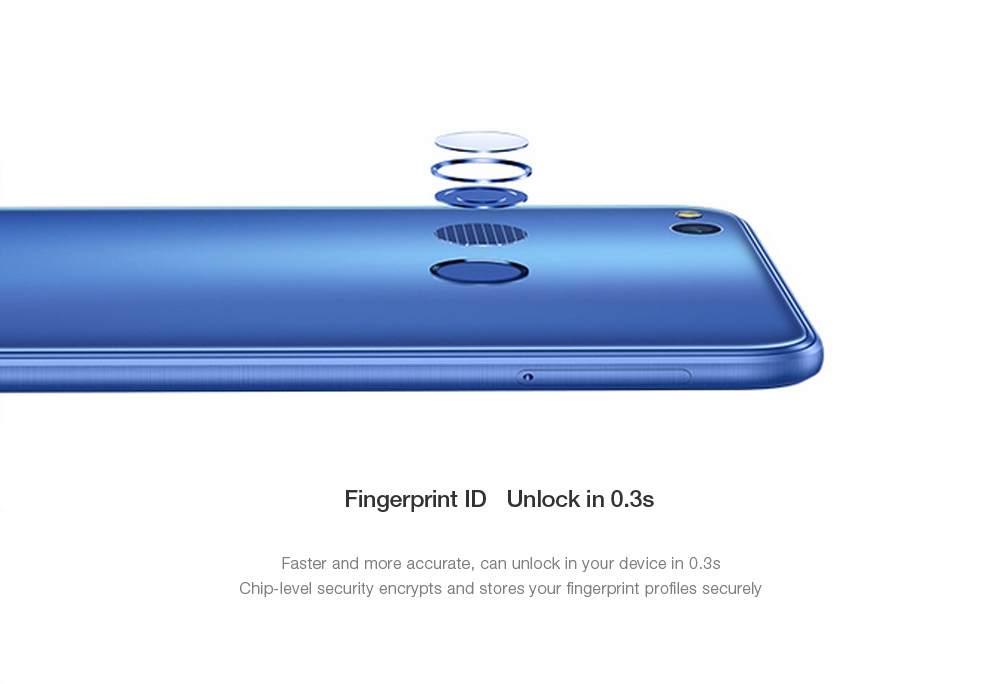 Huawei Honor 8 Lite ( PRA - AL00X ) 4G Smartphone 5.2 inch EMUI 5.0 Kirin 655 Octa Core 2.1GHz 4GB RAM 64GB ROM Fingerprint Sensor WiFi Direct OTG