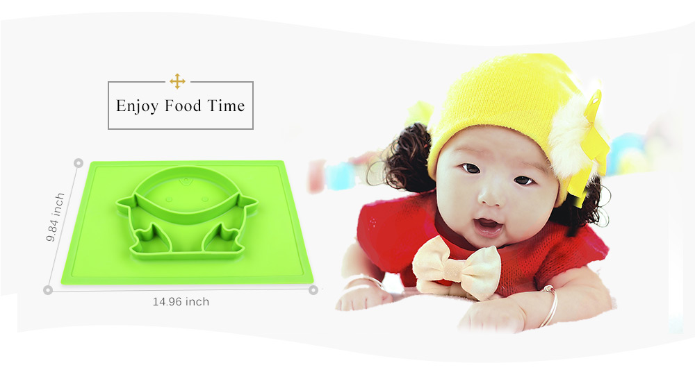 Silicone Toddler Baby Kids Food Placemat Plate Dish Bowl Silicone Toddler Baby Kids Food Placemat Plate Dish Bowl