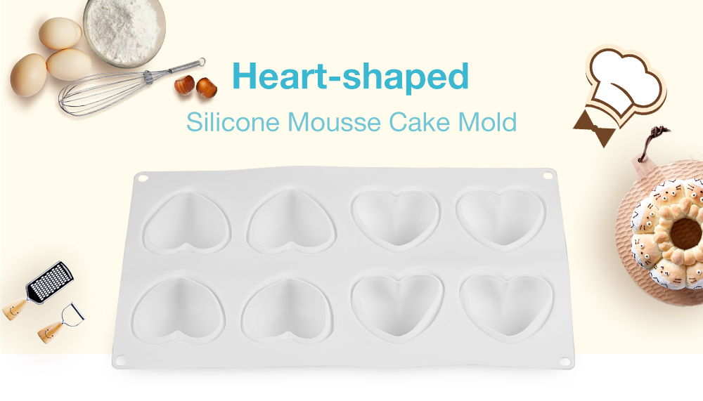 Love Form Mousse Cake Mold Love Form Mousse Cake Mold