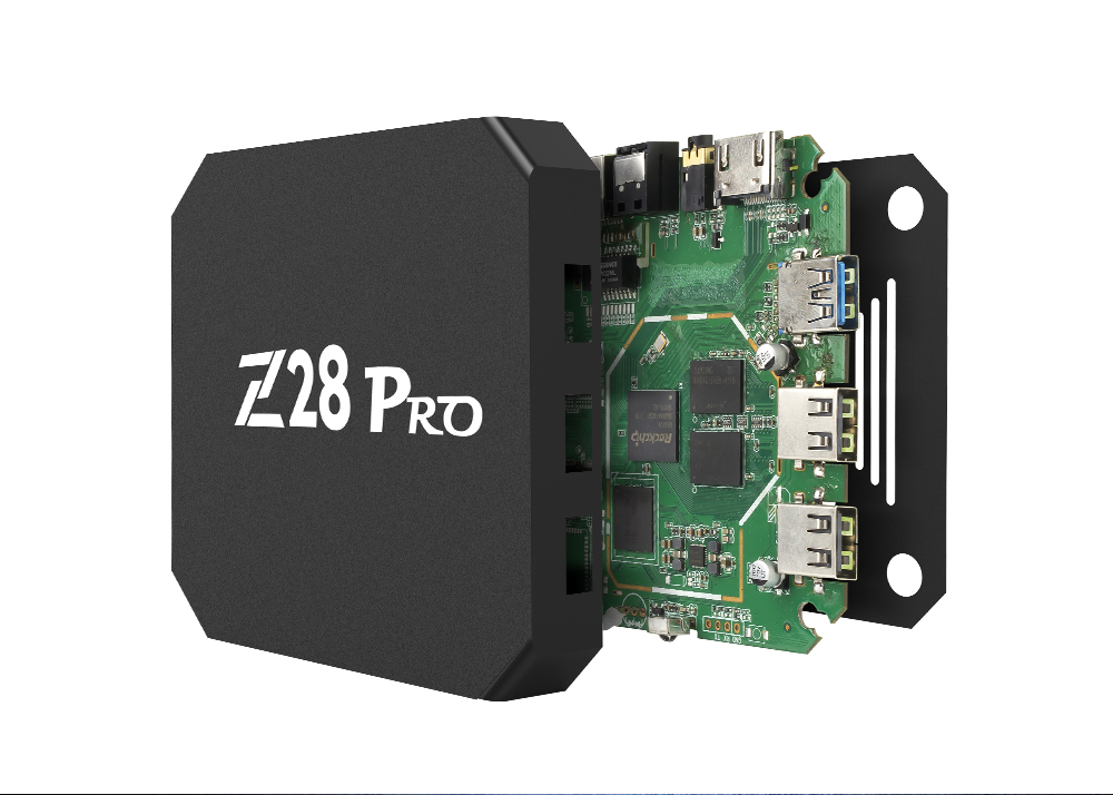 Z28 Pro RK3328 Cortex - A53 Smart TV Box Android 7.1 Support H.265 4K x 2K 1 + 8GB Z28 Pro RK3328 Cortex - A53 Smart TV Box Android 7.1 Support H.265 4K x 2K 1 + 8GB