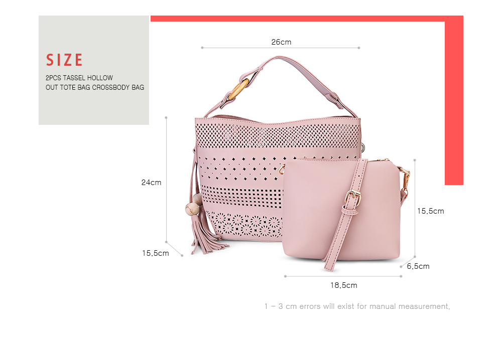 Tassel Hollow Out Tote Bag Tassel Hollow Out Tote Bag