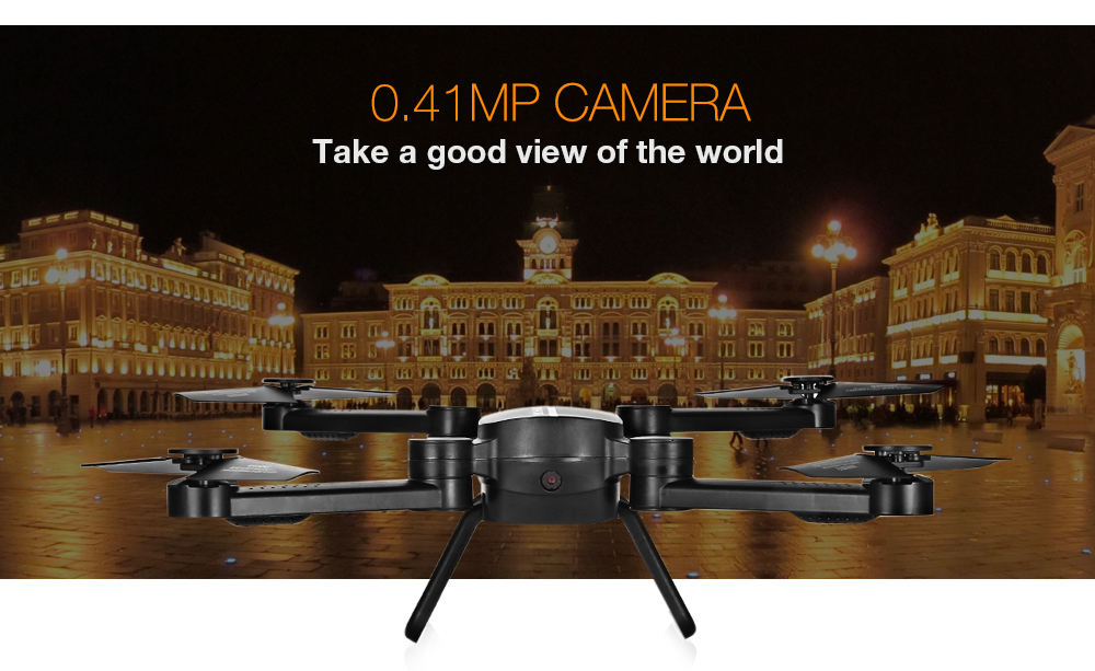 X8TW Foldable 0.41MP WiFi Camera RC Quadcopter 2.4G 4CH 6-axis Gyro Altitude Hold Headless Mode Drone RTF