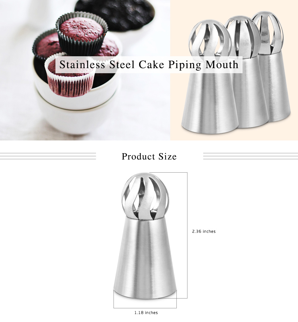 Baking Tool Stainless Steel Piping Mouth Baking Tool Stainless Steel Piping Mouth