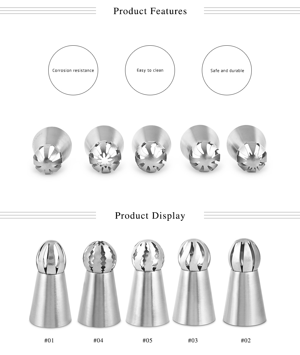 Baking Tool Stainless Steel Piping Mouth Baking Tool Stainless Steel Piping Mouth