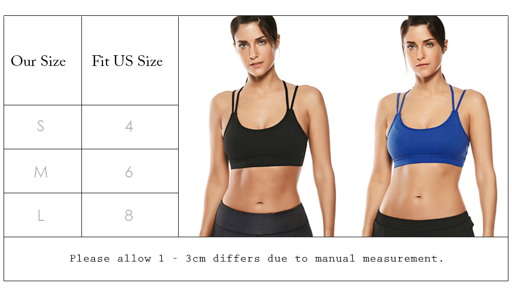 Strappy Workout Padded Bra