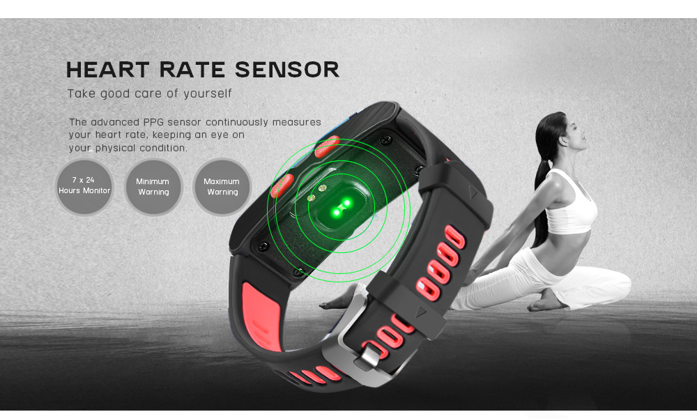 T28 GPS Tracker Heart Rate Monitor Healthy Smart Bracelet T28 GPS Tracker Heart Rate Monitor Healthy Smart Bracelet