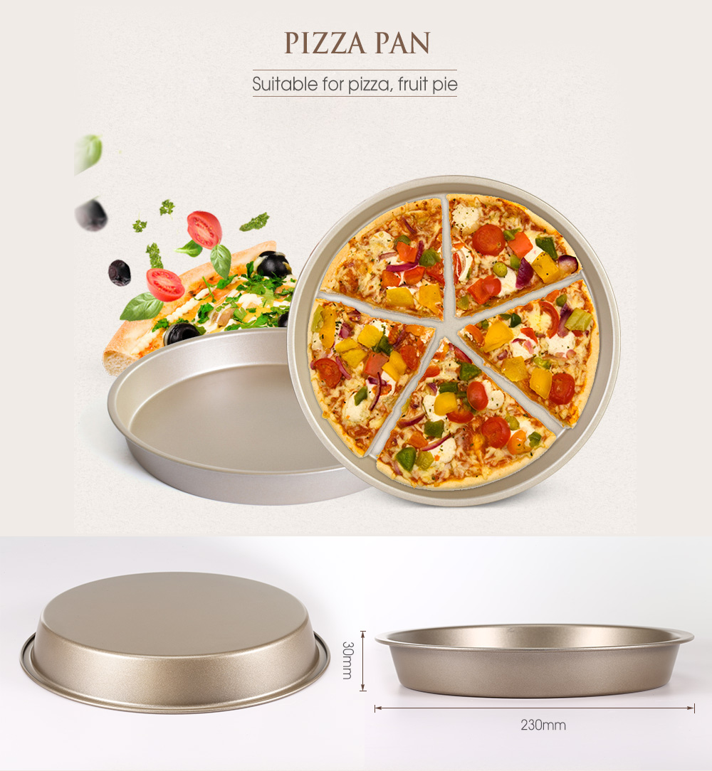 5pcs Multipurpose Carbon Steel Cake Toast Mold Pizza Bakeware Baking Tool 5pcs Multipurpose Carbon Steel Cake Toast Mold Pizza Bakeware Baking Tool