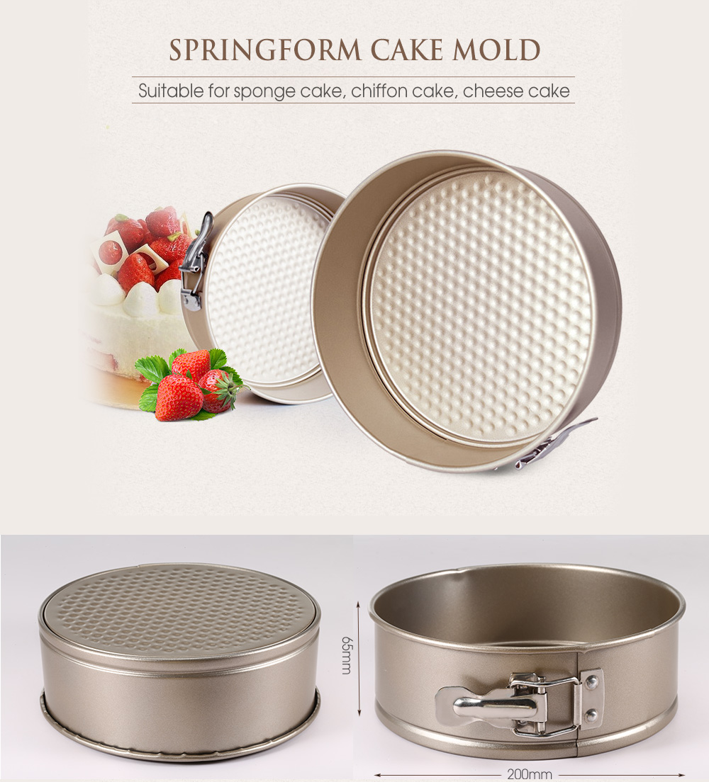 5pcs Multipurpose Carbon Steel Cake Toast Mold Pizza Bakeware Baking Tool 5pcs Multipurpose Carbon Steel Cake Toast Mold Pizza Bakeware Baking Tool