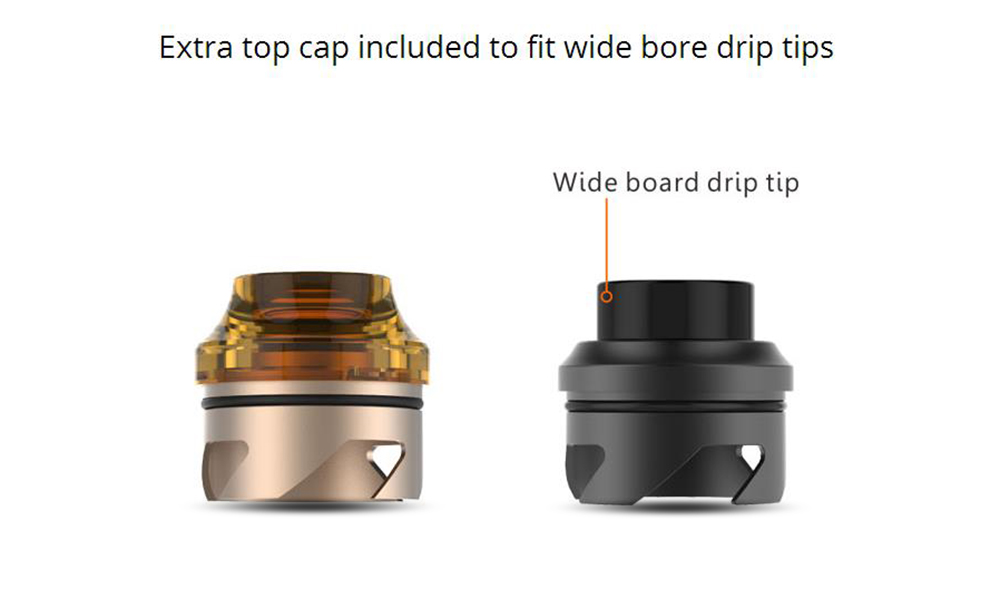 Original GeekVape Peerless RDA with Side Airflow / Dual Posts for E Cigarette