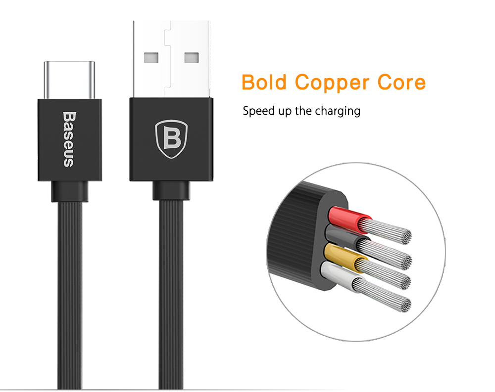 Baseus New Era Storage Retractable Type-C 2A Fast Data Transmission Charging Cord 90CM Baseus New Era Storage Retractable Type-C 2A Fast Data Transmission Charging Cord 90CM