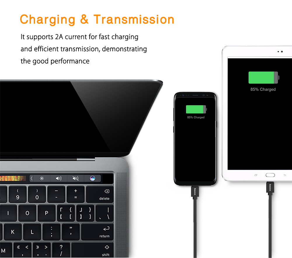 Baseus New Era Storage Retractable Type-C 2A Fast Data Transmission Charging Cord 90CM Baseus New Era Storage Retractable Type-C 2A Fast Data Transmission Charging Cord 90CM