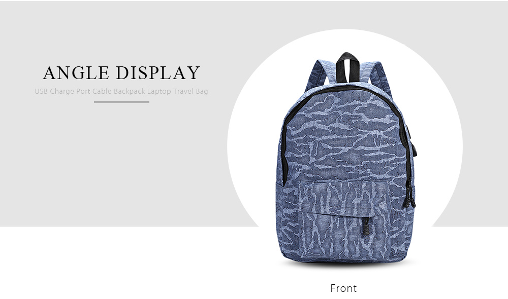 Guapabien External USB Charge Port Cable Backpack Laptop Travel Bag Guapabien External USB Charge Port Cable Backpack Laptop Travel Bag