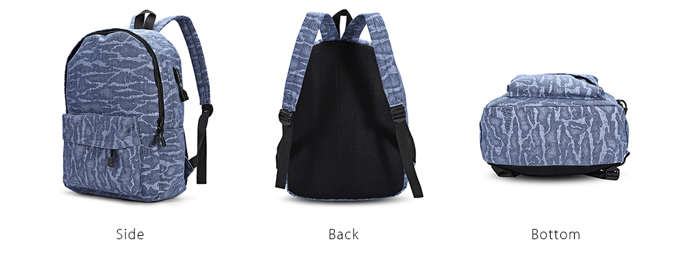 Guapabien External USB Charge Port Cable Backpack Laptop Travel Bag Guapabien External USB Charge Port Cable Backpack Laptop Travel Bag
