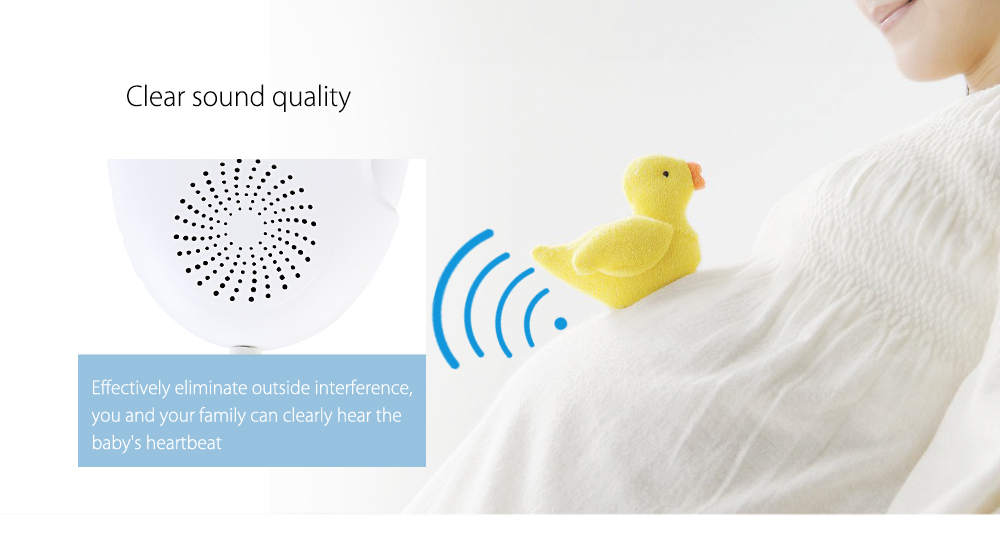 ACurio AF - 703 Pregnant Ultrasonic Fetal Doppler Prenatal Heart Rate Monitor