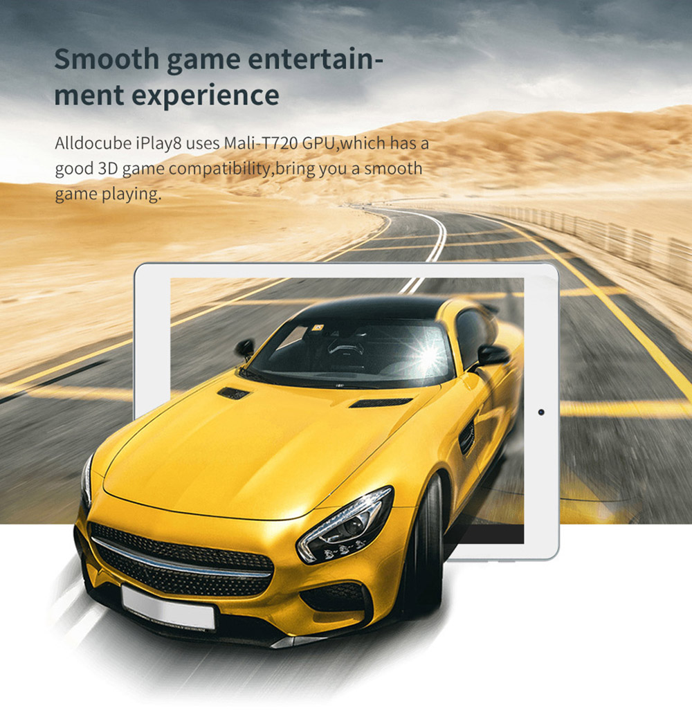 Cube iPlay 8 Tablet PC 7.85 inch Android 6.0 MTK8163 Quad Core 1.3GHz 1GB RAM 16GB ROM Dual WiFi OTG Cameras