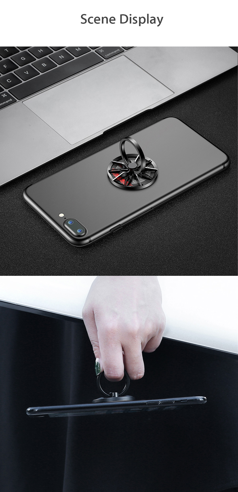Baseus 10 Pieces Wheel Ring Bracket Phone Stand Finger Grip Holder Car Mount Buckle Baseus 10 Pieces Wheel Ring Bracket Phone Stand Finger Grip Holder Car Mount Buckle