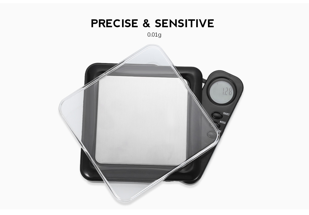 100 x 0.01g Mini Digital Pocket Weighing Scale with Back-lit LCD Display for Jewelry Coins Gemstones Medicine 100 x 0.01g Mini Digital Pocket Weighing Scale with Back-lit LCD Display for Jewelry Coins Gemstones Medicine