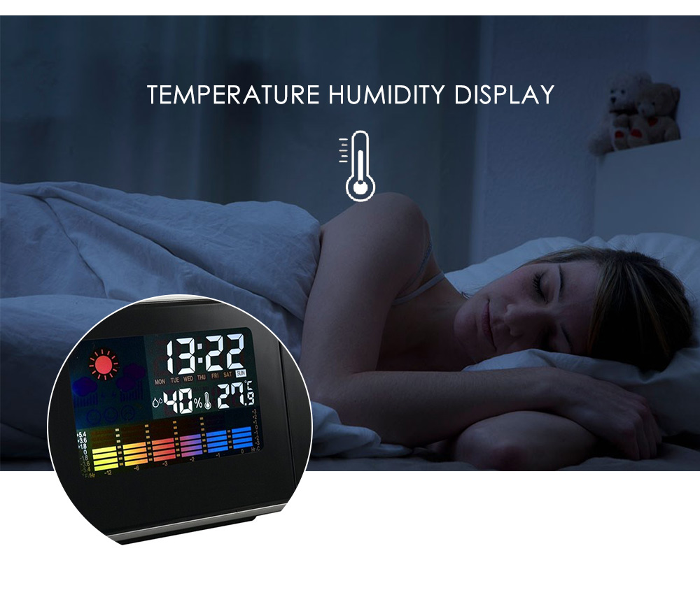 Digital Color Screen Projection Alarm Clock Digital Color Screen Projection Alarm Clock