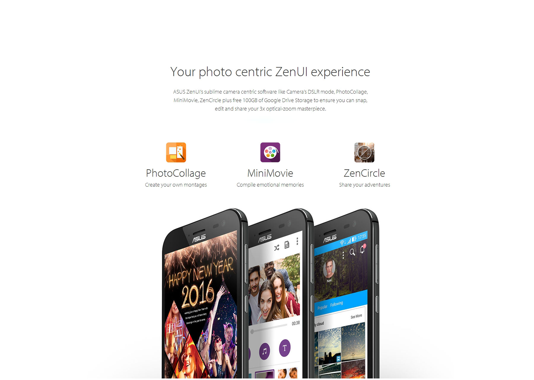 ASUS ZenFone Zoom ZX551ML 5.5 inch Android 5.0 4G Phablet Intel Atom Z3590 64bit Quad Core 2.5GHz 13.0MP Rear Camera Corning Gorilla 4 Screen NFC