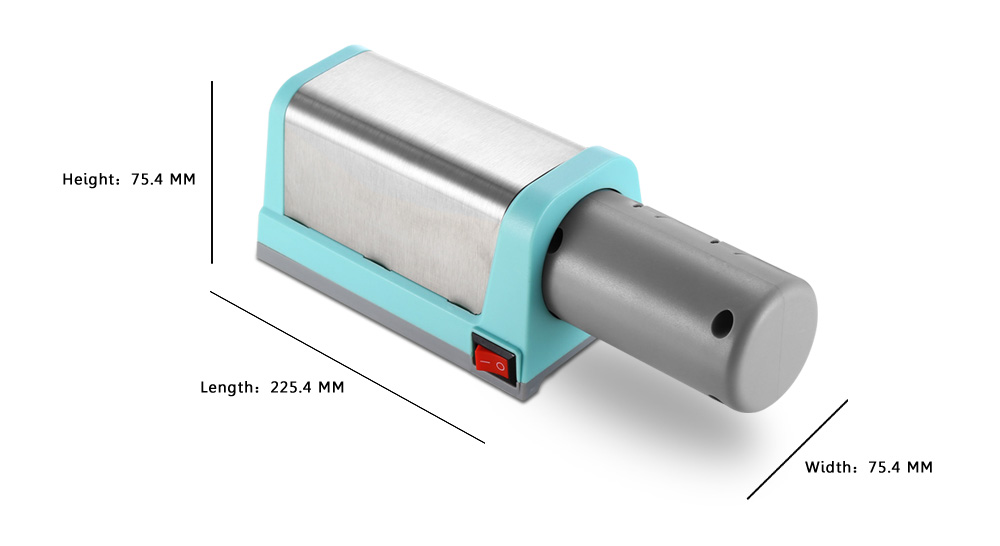 ZHAOLIDA KR007 Electric Diamond Knife Sharpener Speedy Automatic Self-abrasive Tool for Ceramic and Steel Kitchen Knives ZHAOLIDA KR007 Electric Diamond Knife Sharpener Speedy Automatic Self-abrasive Tool for Ceramic and Steel Kitchen Knives