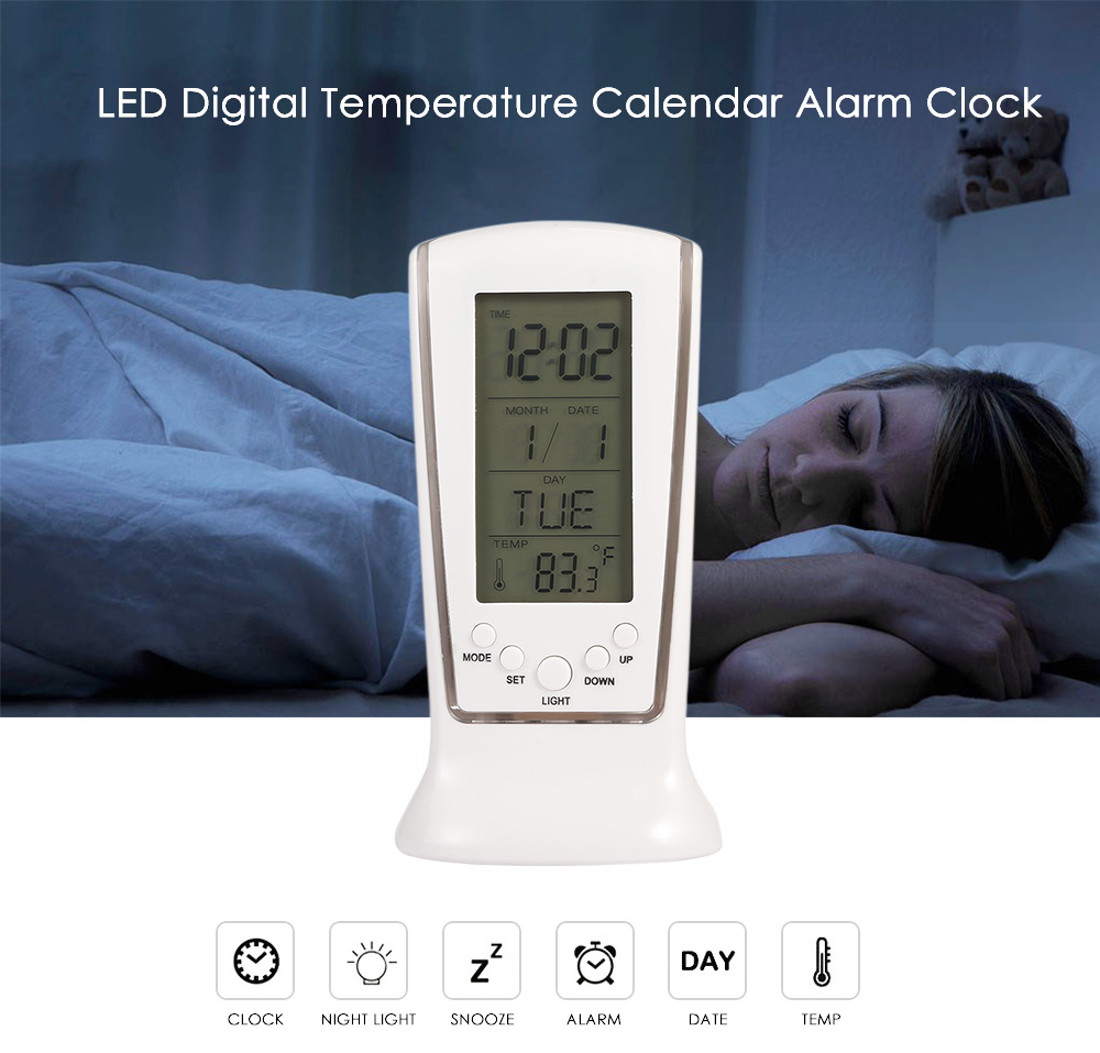 LED Digital Temperature Alarm Clock LED Digital Temperature Alarm Clock