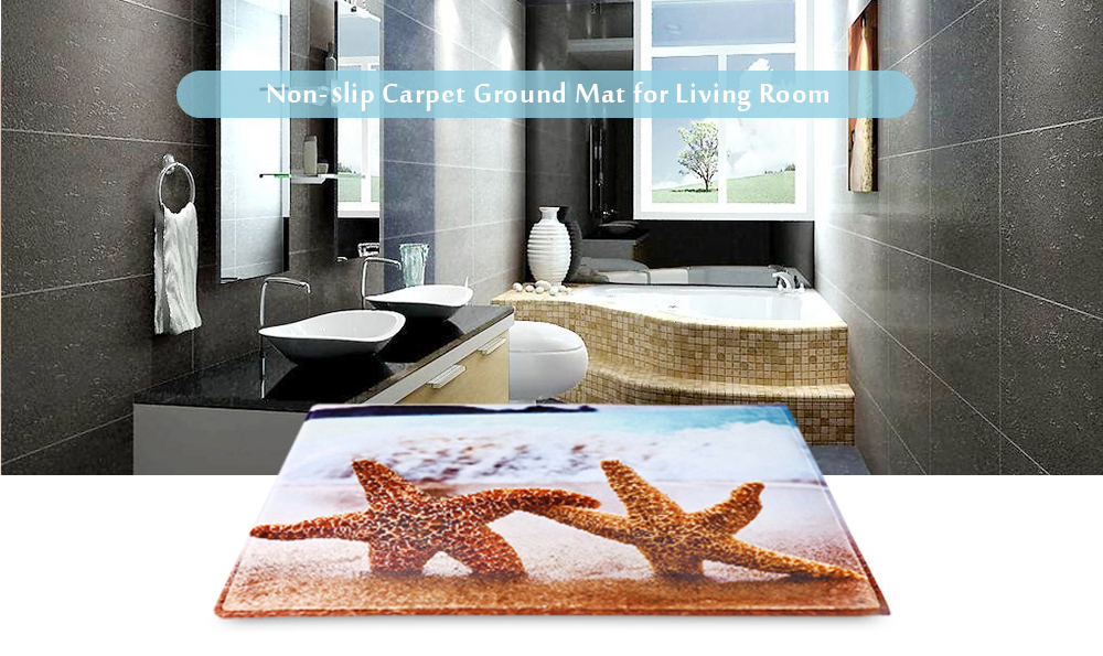 Non-slip Carpet Ground Mat for Bathroom