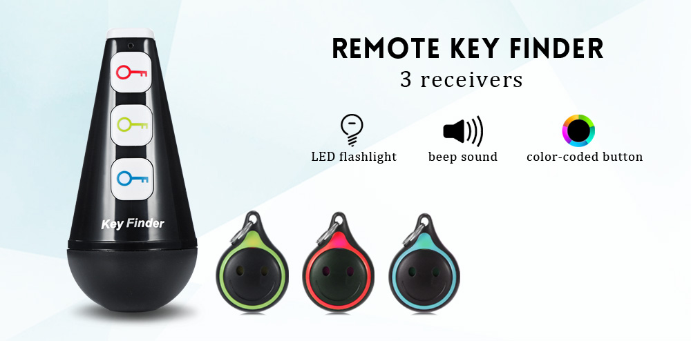 3 in 1 Remote RF Wireless Locator Key Finder Anything Locator with Pet Wallet Purse 3 in 1 Remote RF Wireless Locator Key Finder Anything Locator with Pet Wallet Purse