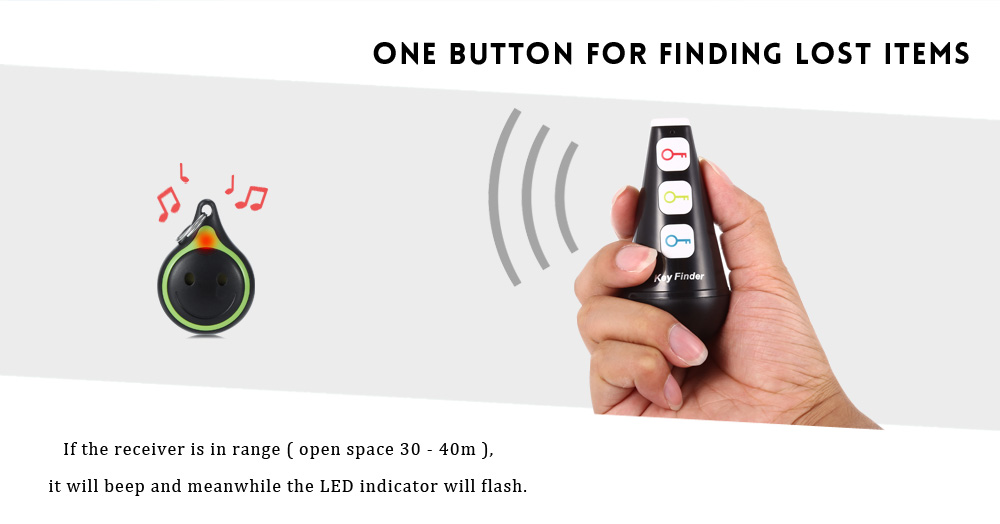 3 in 1 Remote RF Wireless Locator Key Finder Anything Locator with Pet Wallet Purse 3 in 1 Remote RF Wireless Locator Key Finder Anything Locator with Pet Wallet Purse