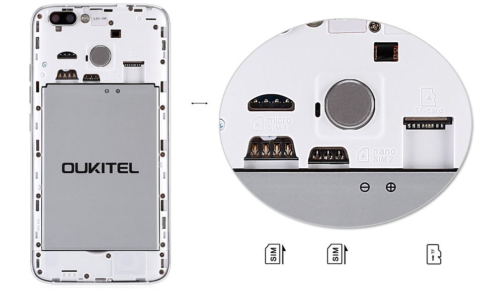 Oukitel U22 3G Phablet 5.5 inch Android 7.0 MTK6580A Quad Core 1.3GHz 2GB RAM 16GB ROM Fingerprint Sensor Dual Front Cameras Oukitel U22 3G Phablet 5.5 inch Android 7.0 MTK6580A Quad Core 1.3GHz 2GB RAM 16GB ROM Fingerprint Sensor Dual Front Cameras