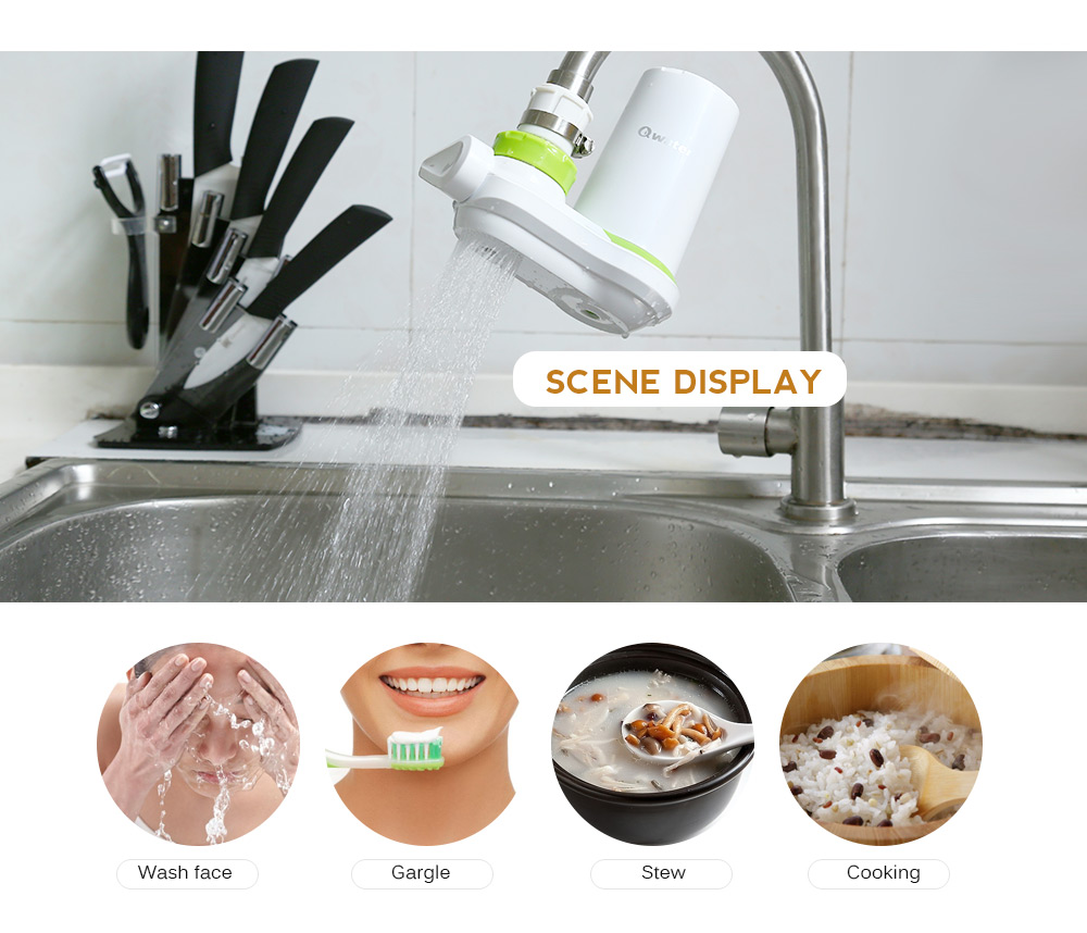 Qwater Ceramic Filter Tap Water Purifier Qwater Ceramic Filter Tap Water Purifier