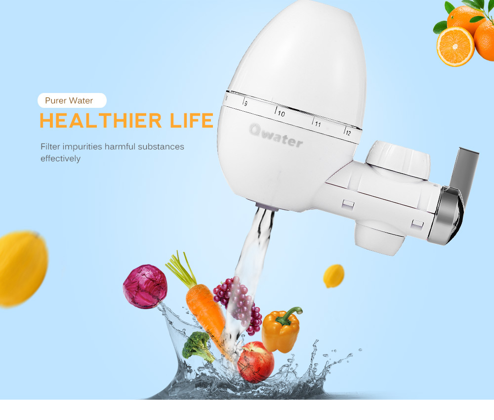 Qwater JTP - CF - 01C Ceramic Filter Faucet Water Purifier Qwater JTP - CF - 01C Ceramic Filter Faucet Water Purifier