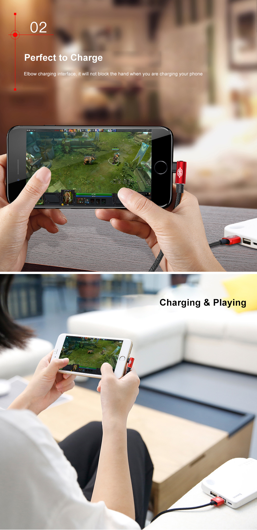 Baseus MVP Elbow Type 8 Pin Cable 2A Fast Charging Data Transmission Sync Cord 1M Baseus MVP Elbow Type 8 Pin Cable 2A Fast Charging Data Transmission Sync Cord 1M