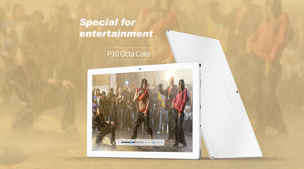 Teclast P10 Octa Core 10.1 inch Tablet PC Android 7.1 Rockchip RK3368 1.5GHz 2GB RAM 32GB ROM Dual WiFi ameras OTG