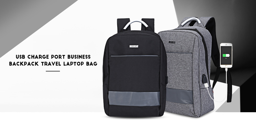 KY-Z USB Charge Port Cable Business Computer Backpack Travel Laptop Bag KY-Z USB Charge Port Cable Business Computer Backpack Travel Laptop Bag