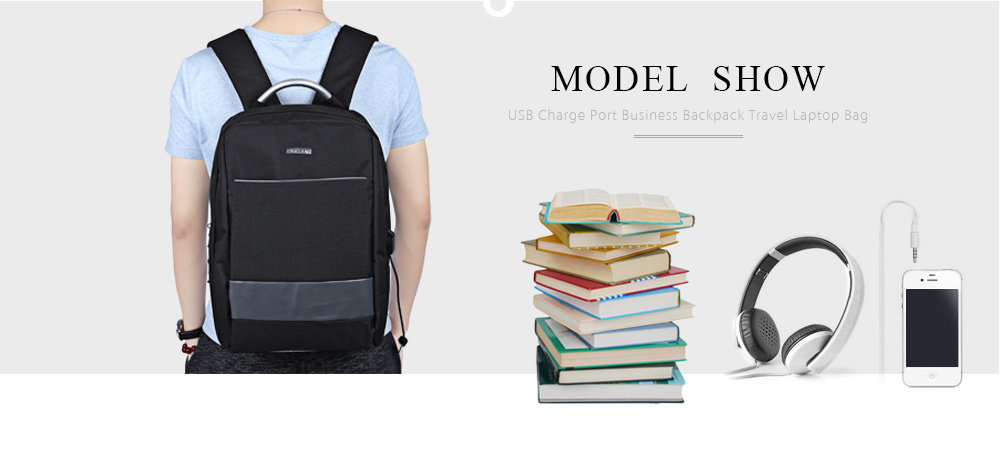 KY-Z USB Charge Port Cable Business Computer Backpack Travel Laptop Bag KY-Z USB Charge Port Cable Business Computer Backpack Travel Laptop Bag