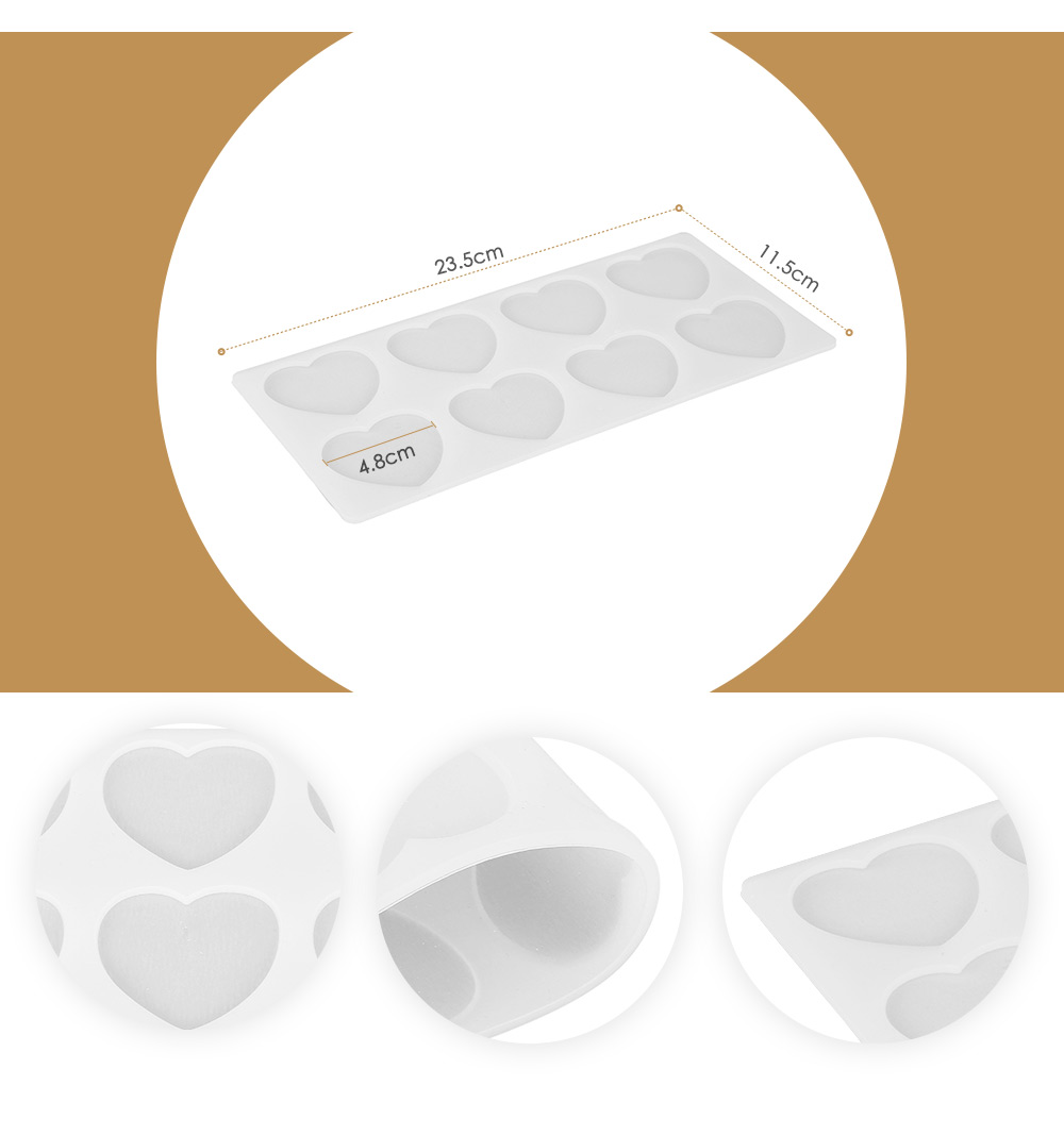 Heart-shaped Silicone Cake Mold Baking Tools Heart-shaped Silicone Cake Mold Baking Tools